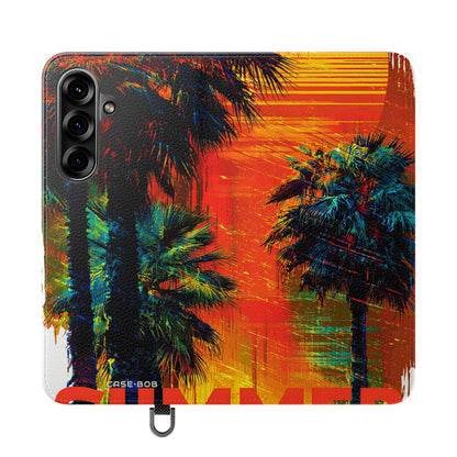 Golden Palms - Samsung S25+ Case - Lompakko