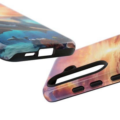 Shark Swims Through - Samsung Case