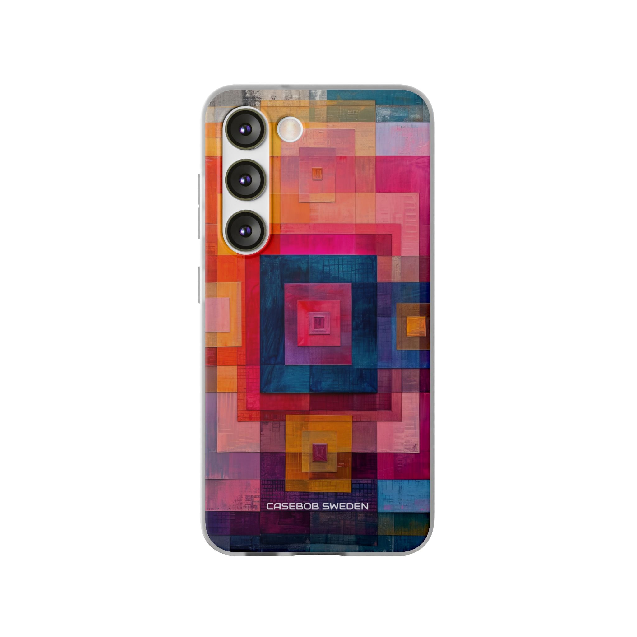 Vibrant Geometry - Flexi Samsung S23 Phone Case