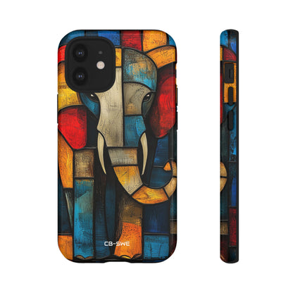 Elephant Shapes Dance - iPhone Case