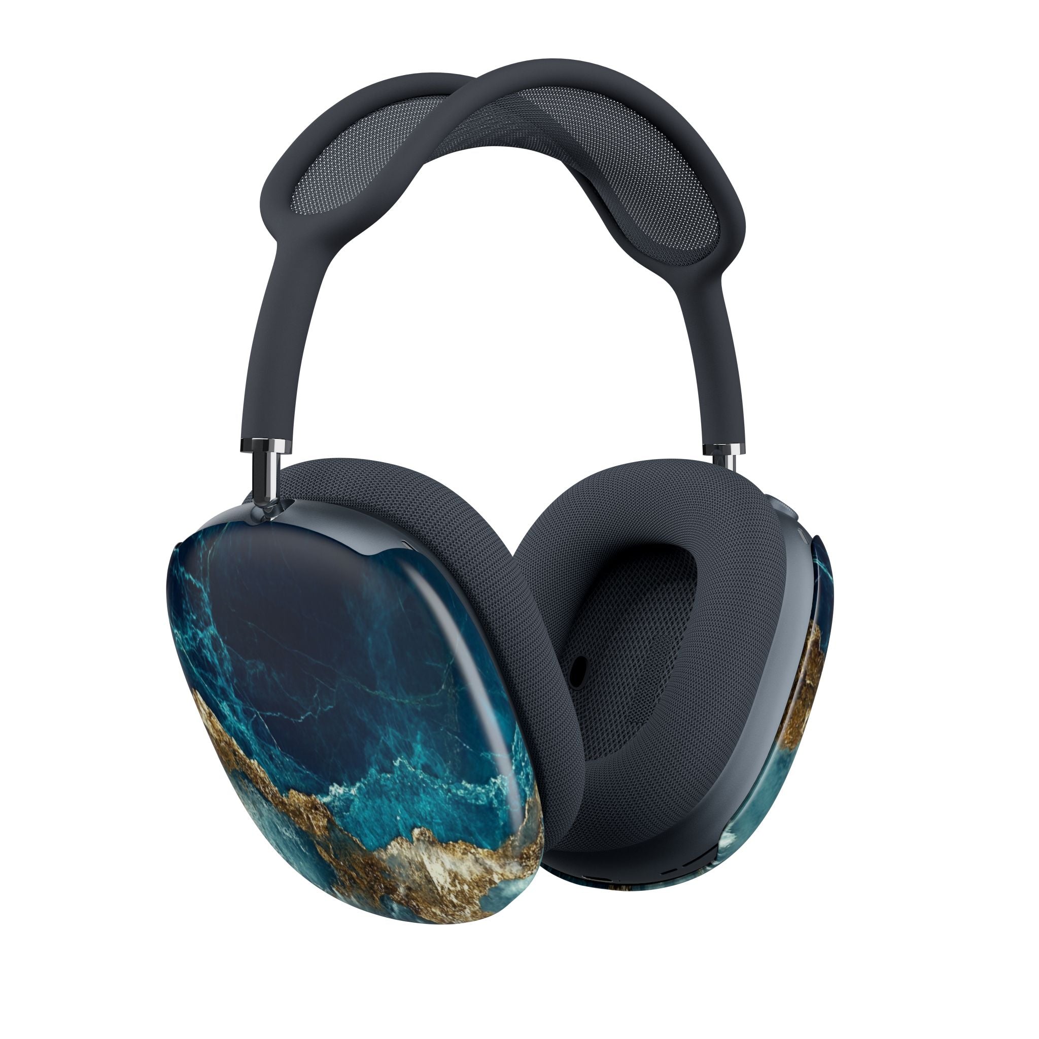 Golden Fracture Teal - AirPod Max Case