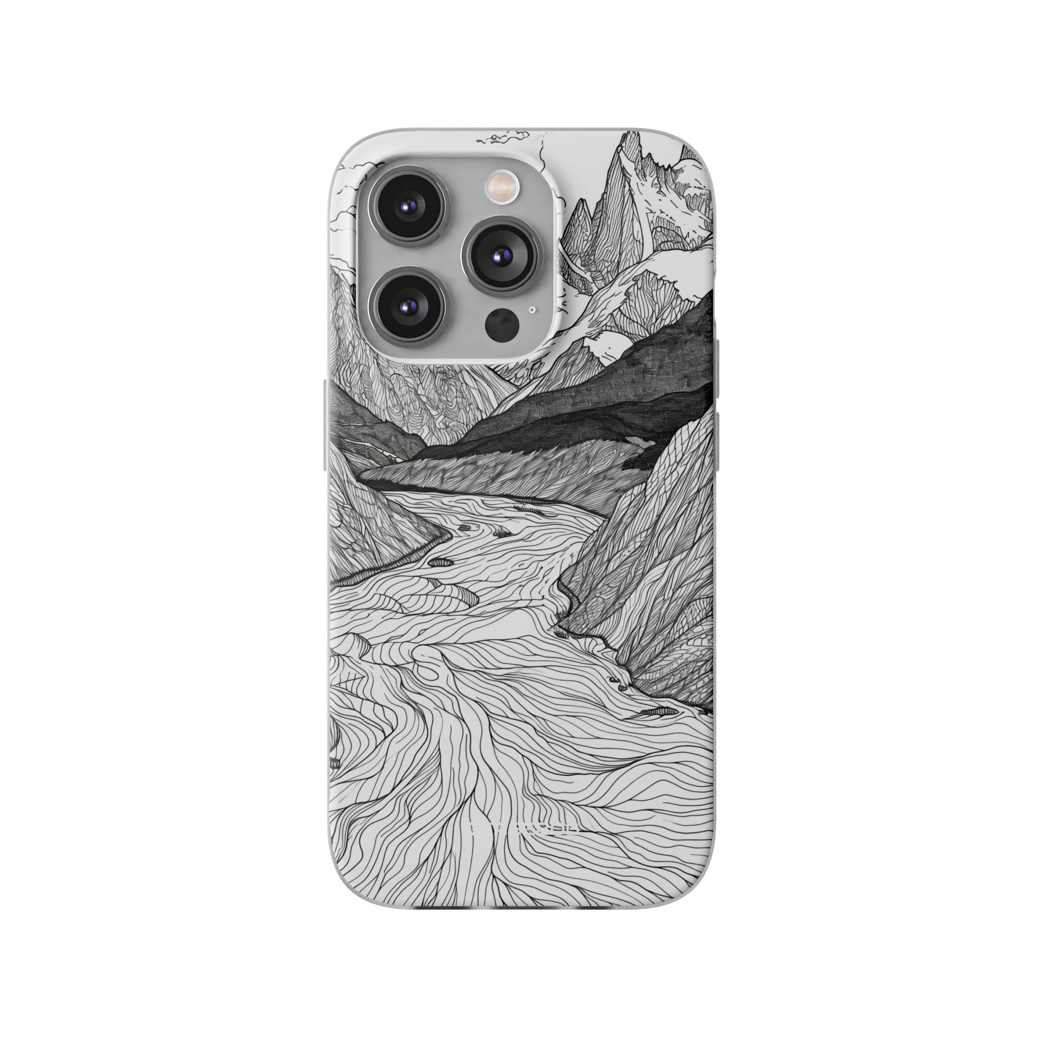 Mountain Tranquility | Flexible Phone Case for iPhone