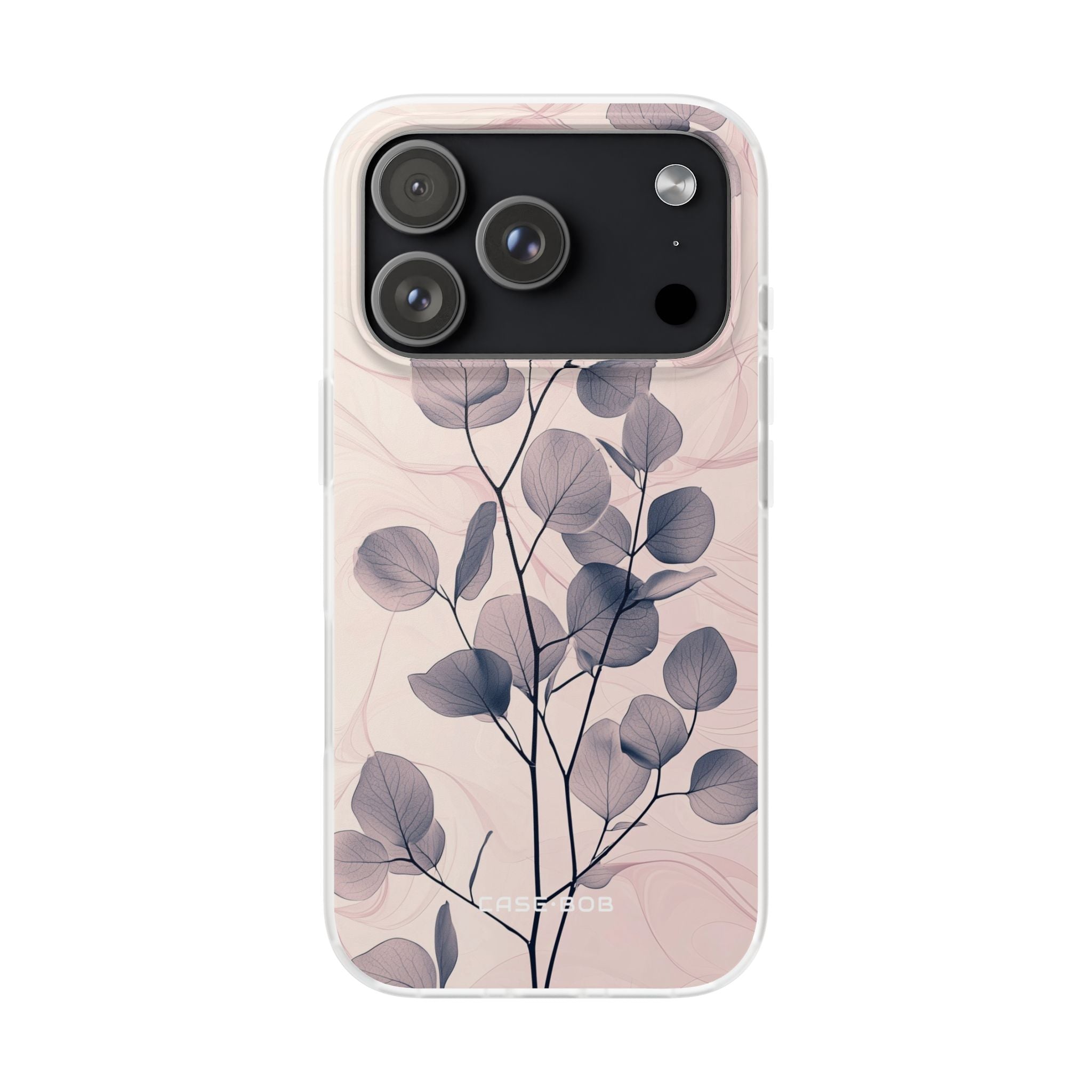 Veined Leaf Whisper iPhone 17 Pro Case - Soft