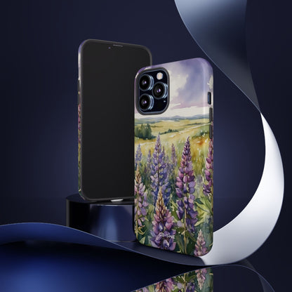 Lupins Dance Light - iPhone Case