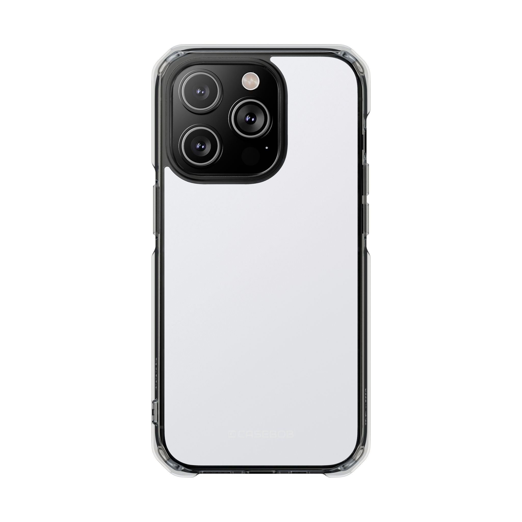 Ghost White - Clear Impact Case for iPhone