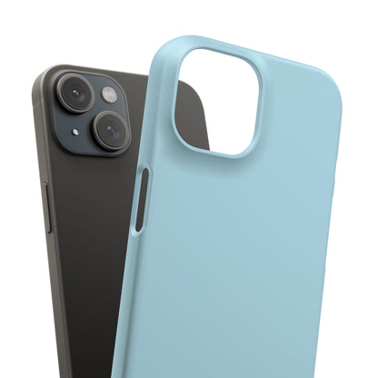 Light Blue iPhone 15 - Slim Phone Case