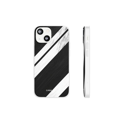 Distressed Stripe Motion iPhone 13 mini Case - Soft