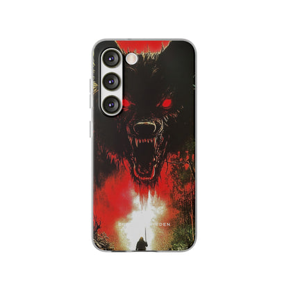 Bloodmoon Wolf's Lament Samsung S23 - Flexi Phone Case