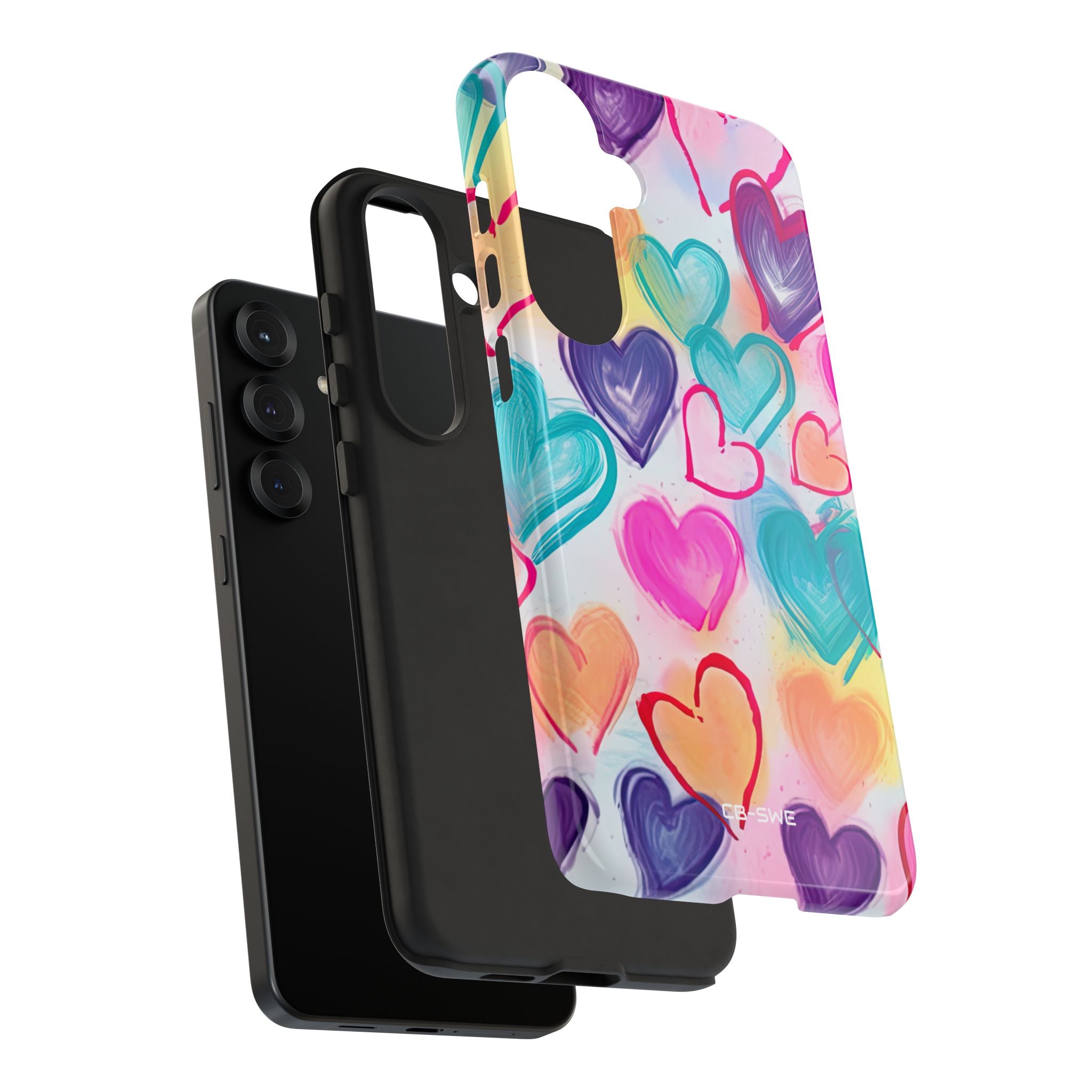 Hearts Dance Playfully - Samsung Case