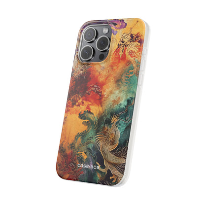Dragon Ember iPhone 15 Pro Max Case - Soft