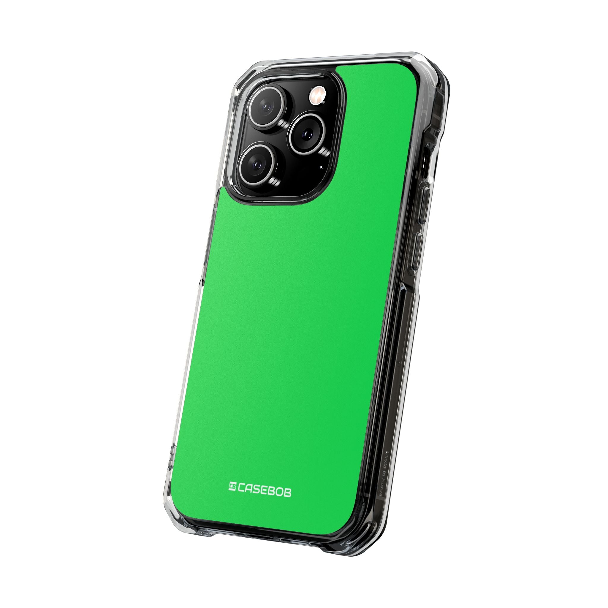 Malachite Green - Clear Impact Case for iPhone