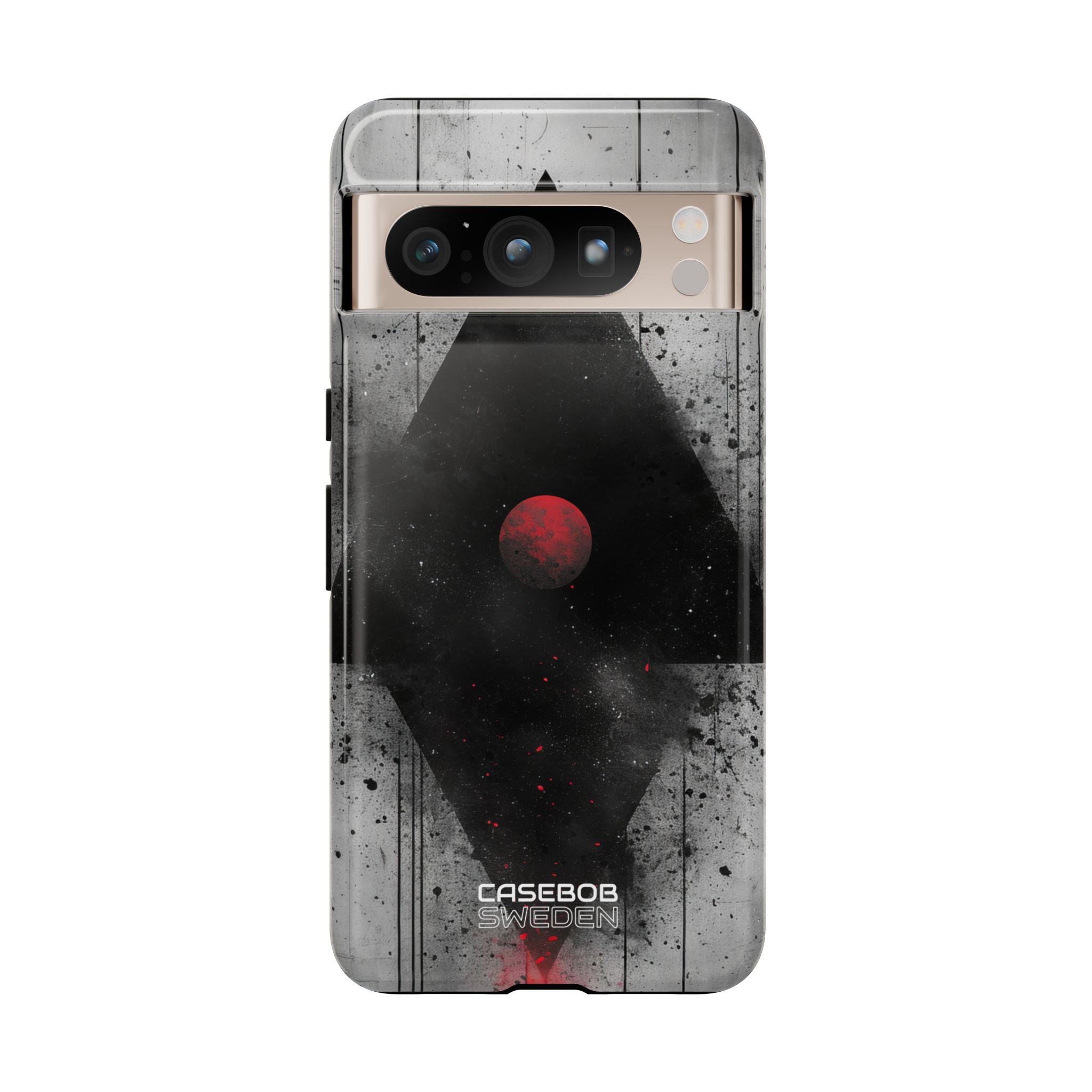 Crimson Core Geometry Google Pixel 8 - Tough