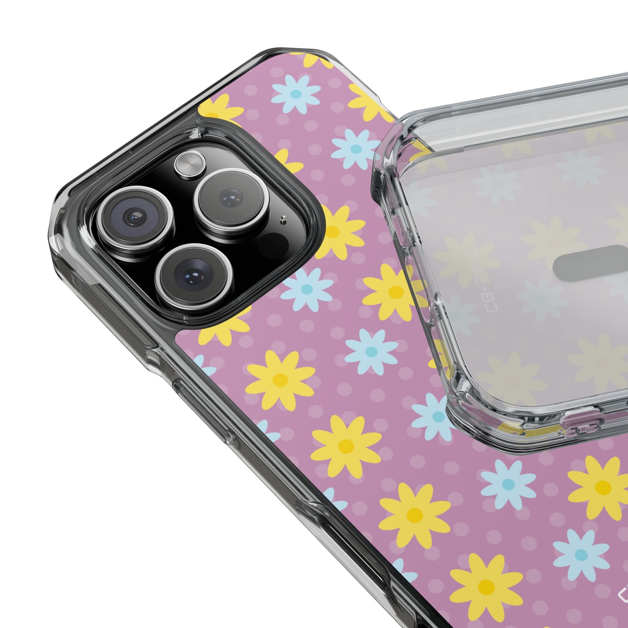 Flower Dots Dance iPhone Case - Impact
