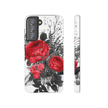 Roclops Gothic Flower - Protective Phone Case