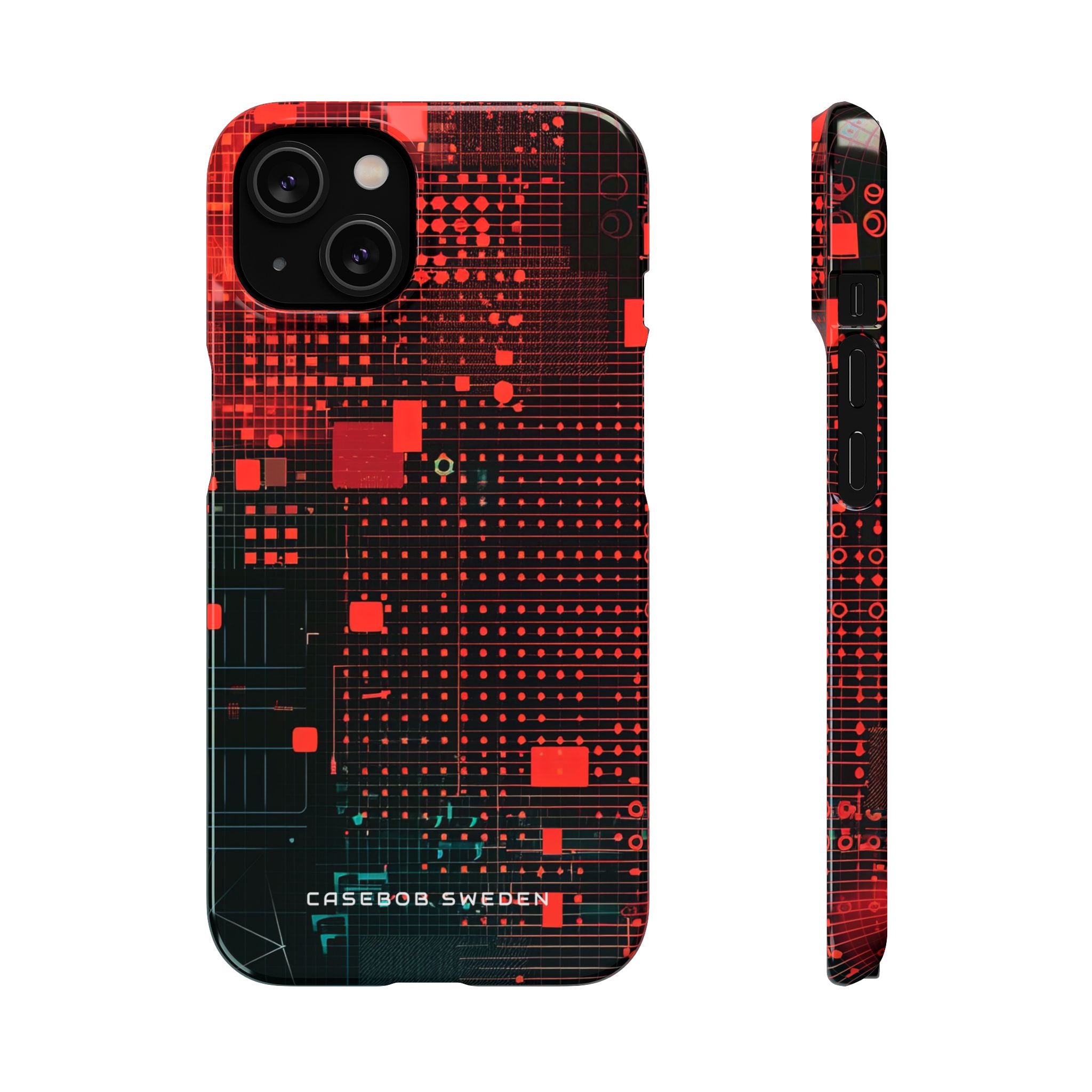 Gradient CyberFlux iPhone 14 - Slim Phone Case