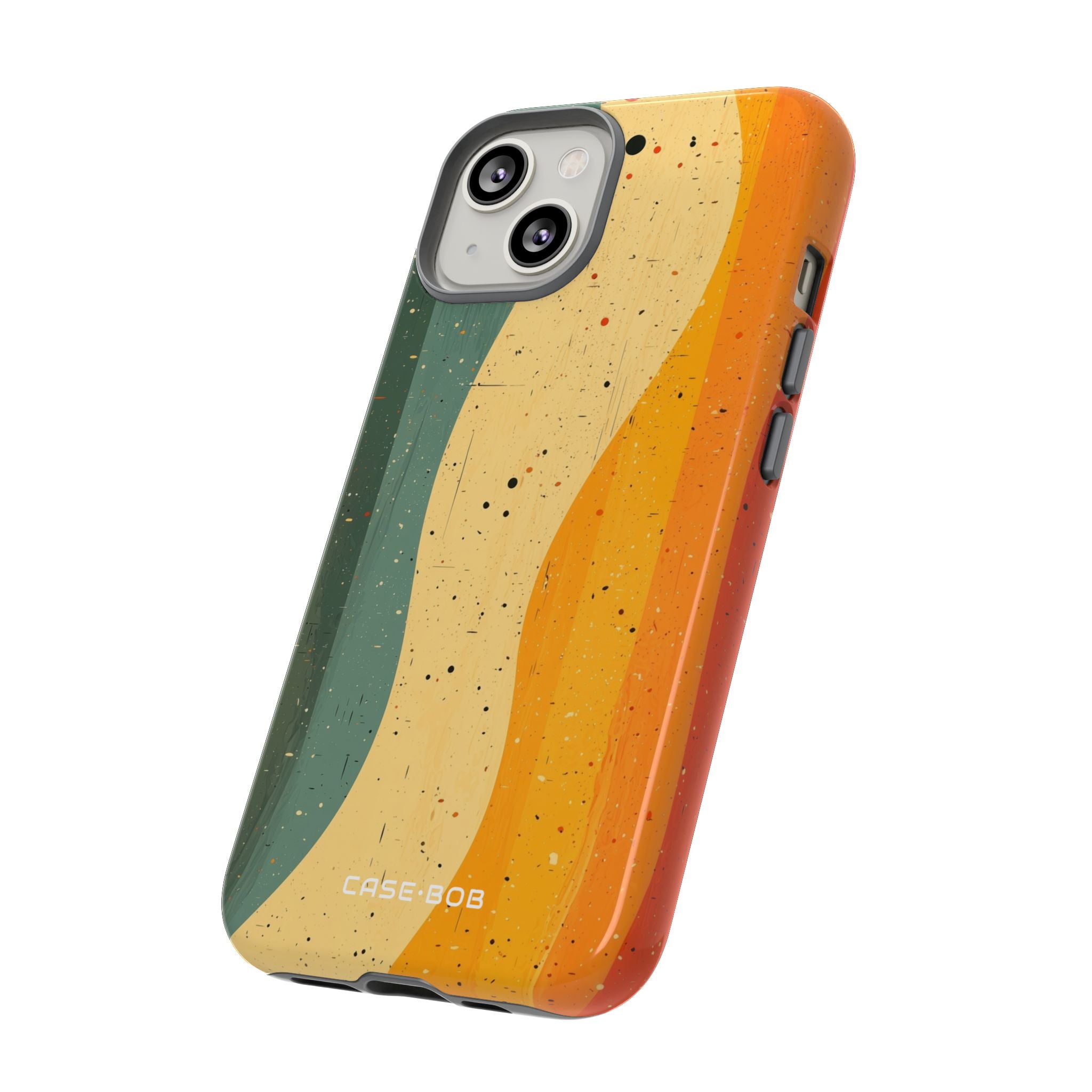 Wavy Forest Veil iPhone 14 Case - Tough