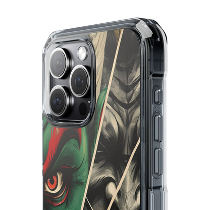 Demonic Panels Clash iPhone Case - Impact