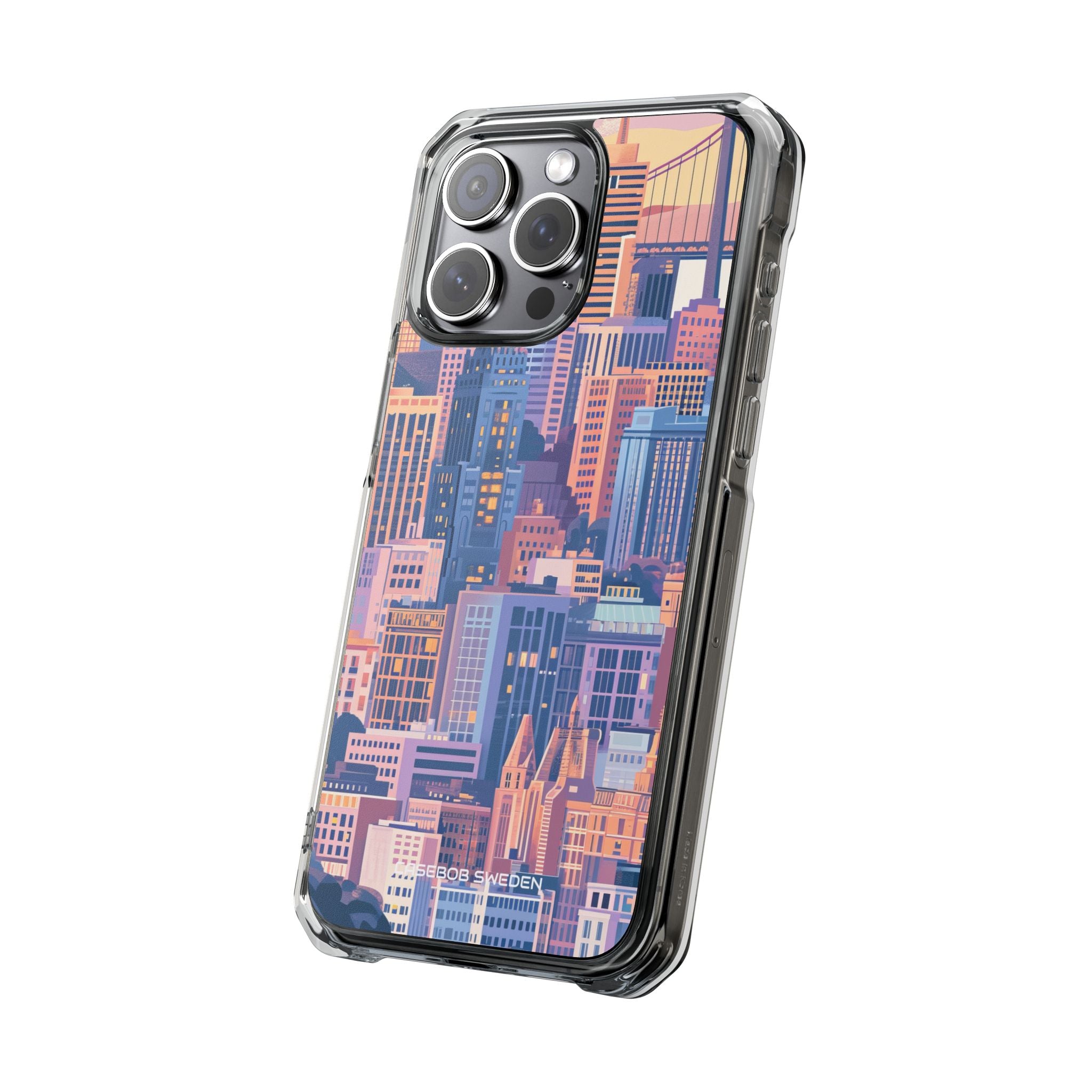 Urban Energy - Clear Impact iPhone 15 Phone Case