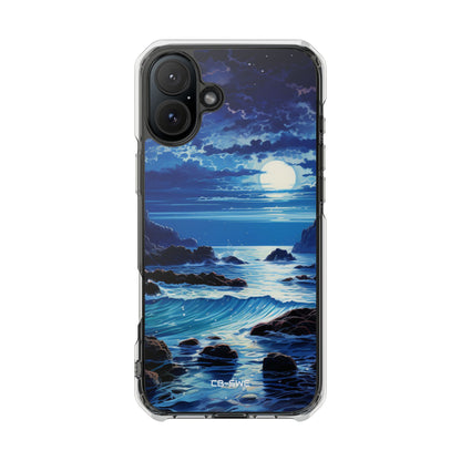 Moonlit Sea Dance iPhone Case - Impact