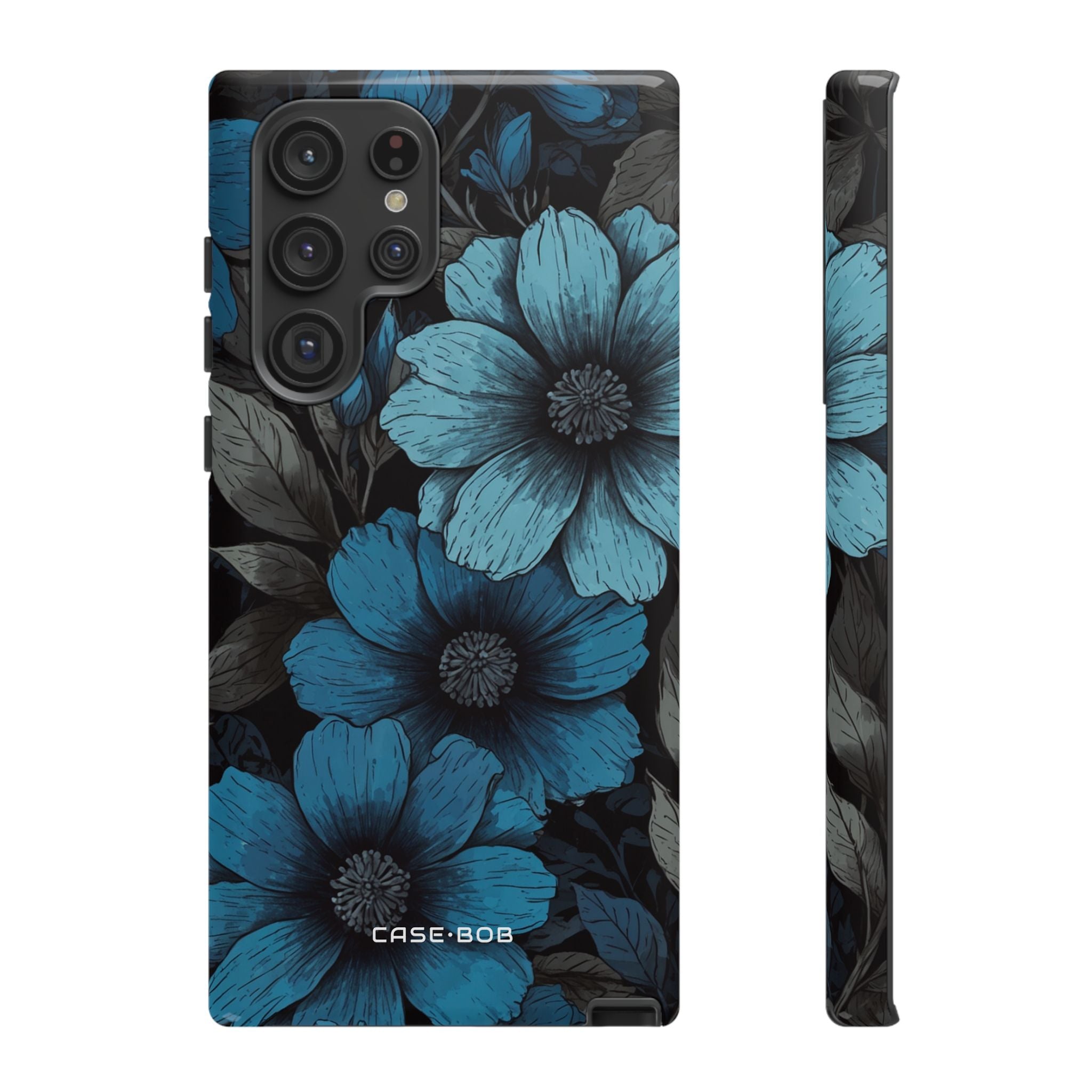 Blue Petal Radiance Samsung S22 Ultra Case - Tough