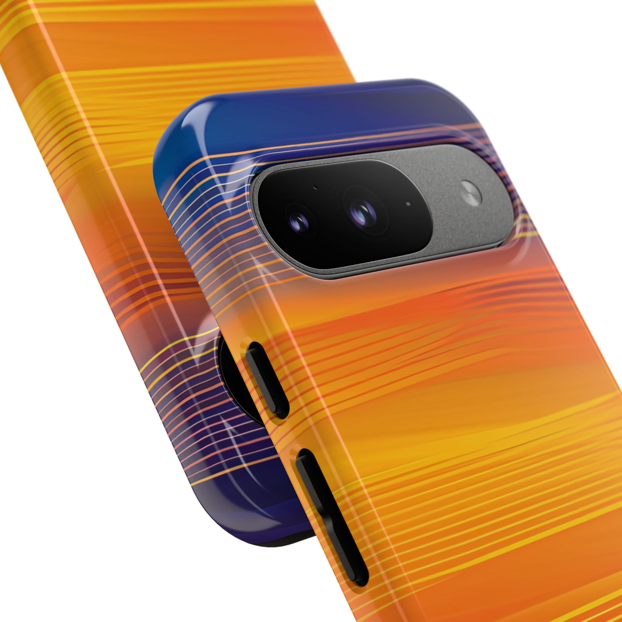 Vibrant Gradient Waves Google Pixel 9 - Tough Phone Case