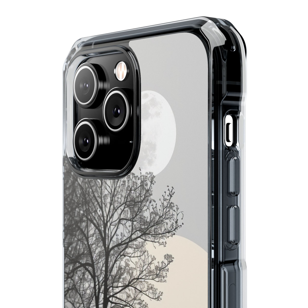 Moonlit Elegance – Handyhülle für iPhone (Clear Impact – Magnetisch)