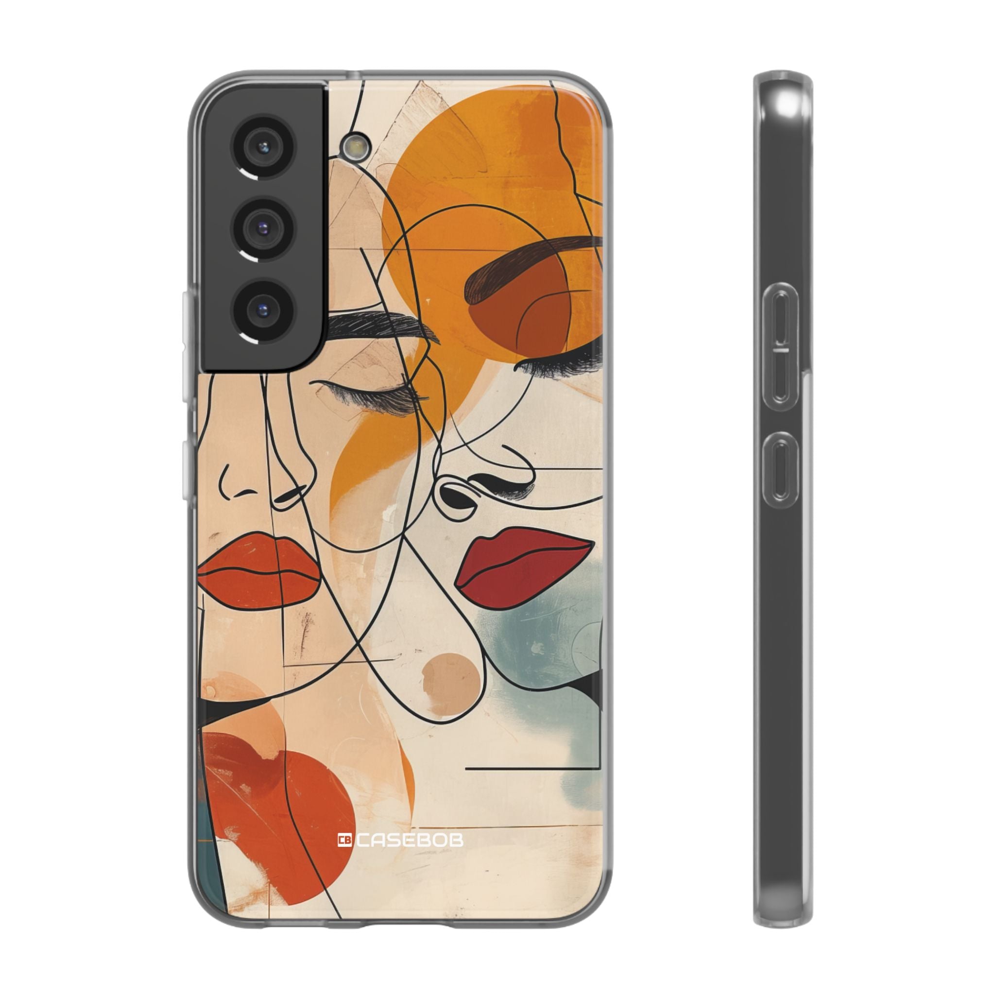 Serene Overlap | Flexible Phone Case for Samsung Galaxy