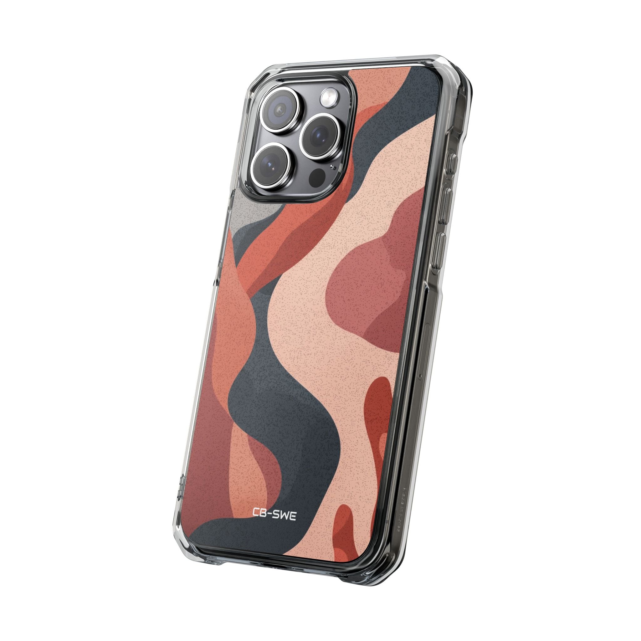 Flowing Earth Tones iPhone Case - Impact