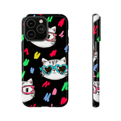 Cat Coloring - Protective Phone Case