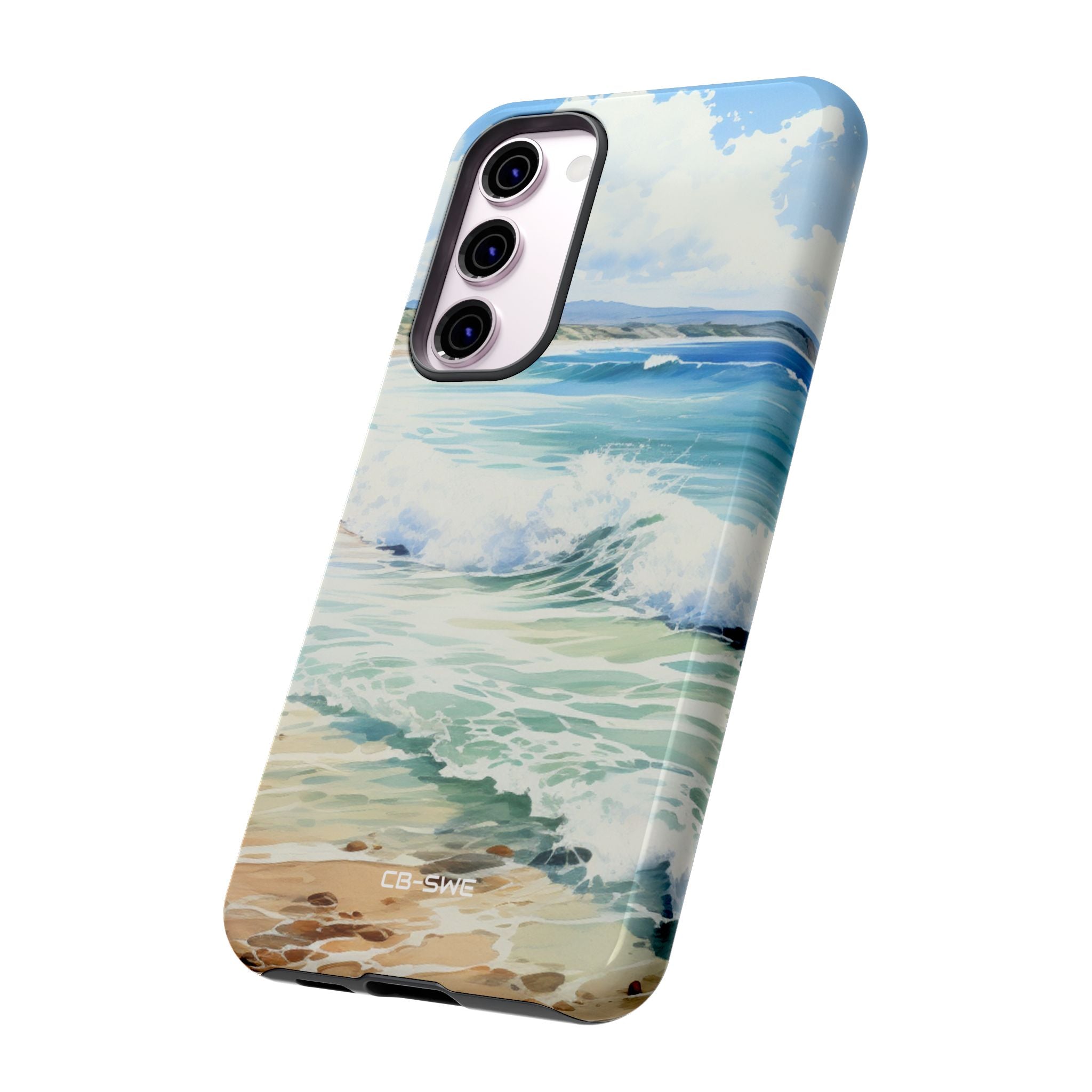 Serene Coastal Watercolors - Samsung Case