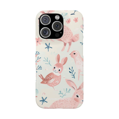 Pastel Whimsical Nature - Slim iPhone 16 Phone Case