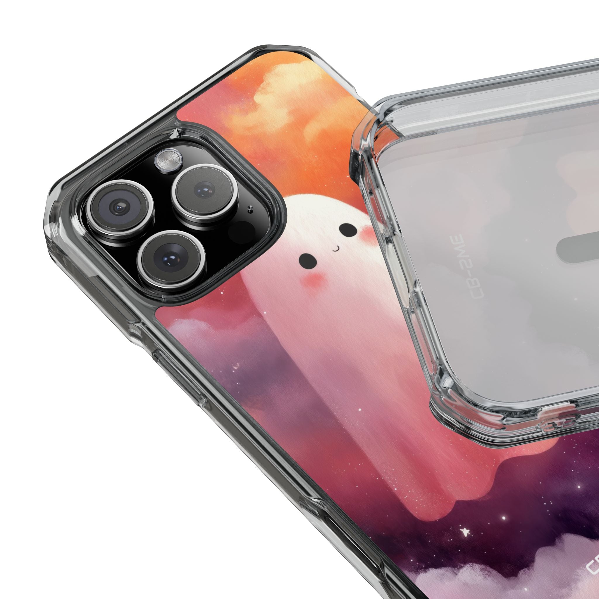 Friendly Ghost Glides iPhone Case - Impact
