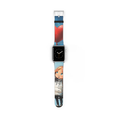 Heart Balloon Glow - Watch Band