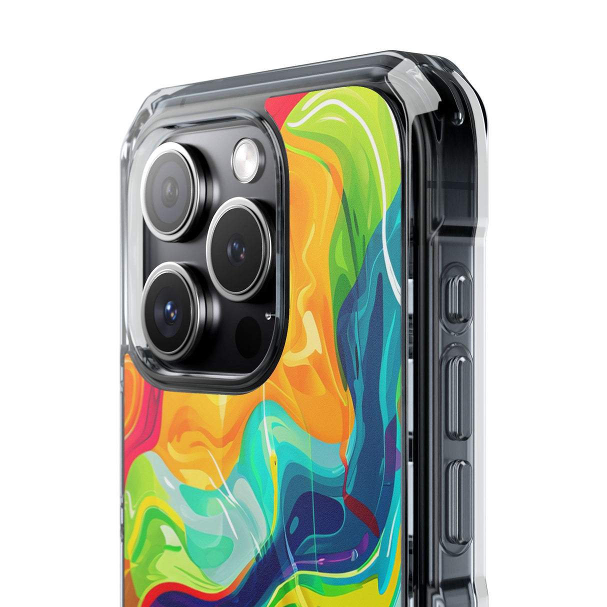 Bold Bright Patterns | Phone Case for iPhone (Clear Impact Case - Magnetic)