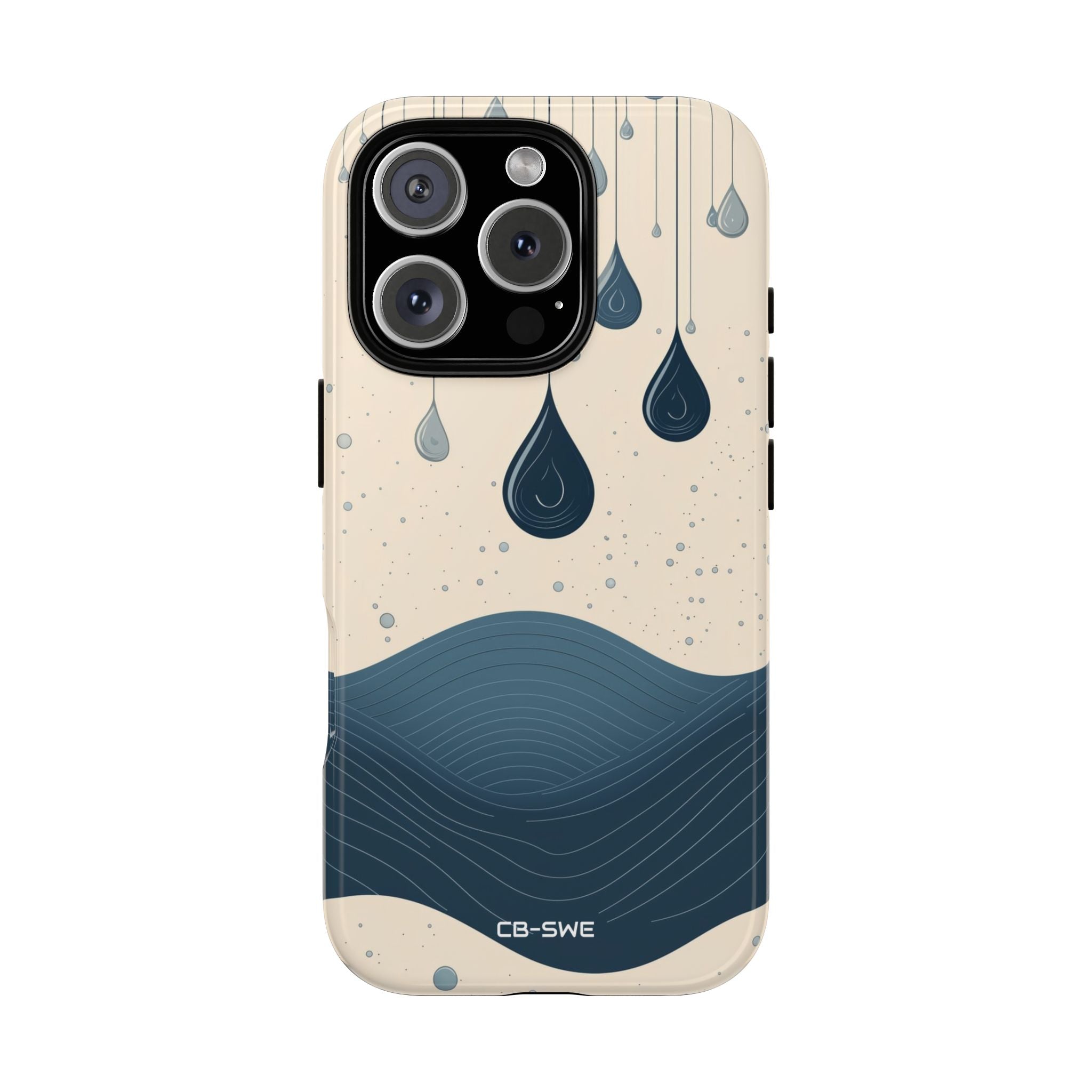 Gentle Waves Flow - iPhone Case