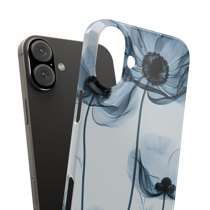 Ethereal X-Ray Flowers iPhone 16 - Slim Phone Case