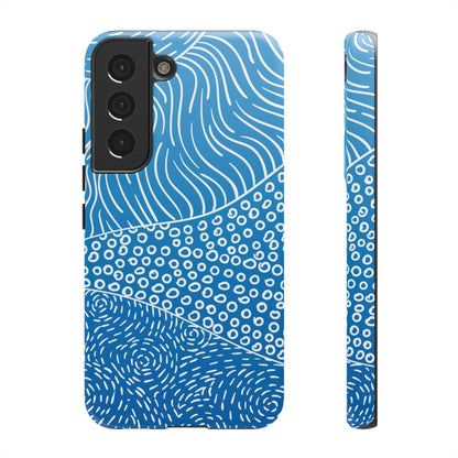 Line Art Hills Android Case - Protective Phone Case