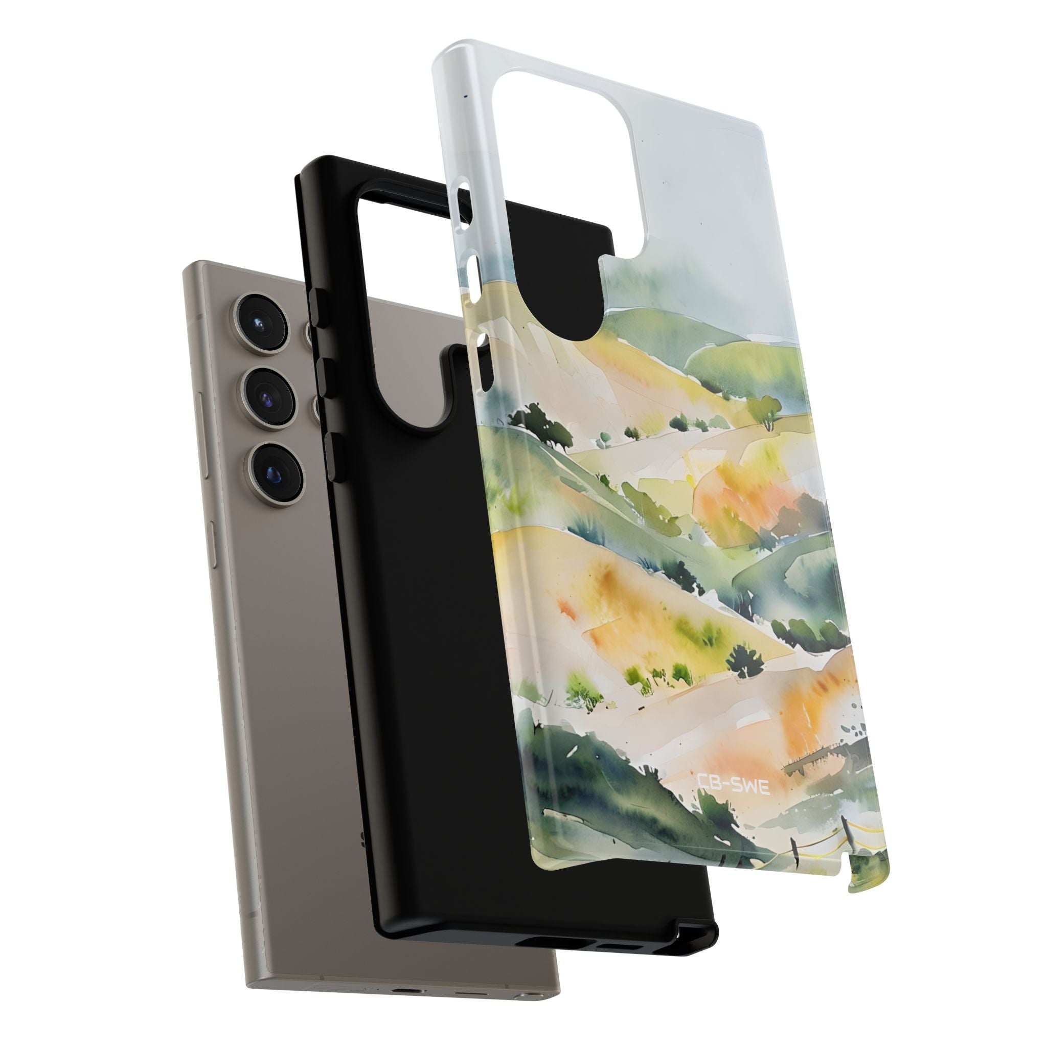 Misty Hills Watercolor - Samsung Case