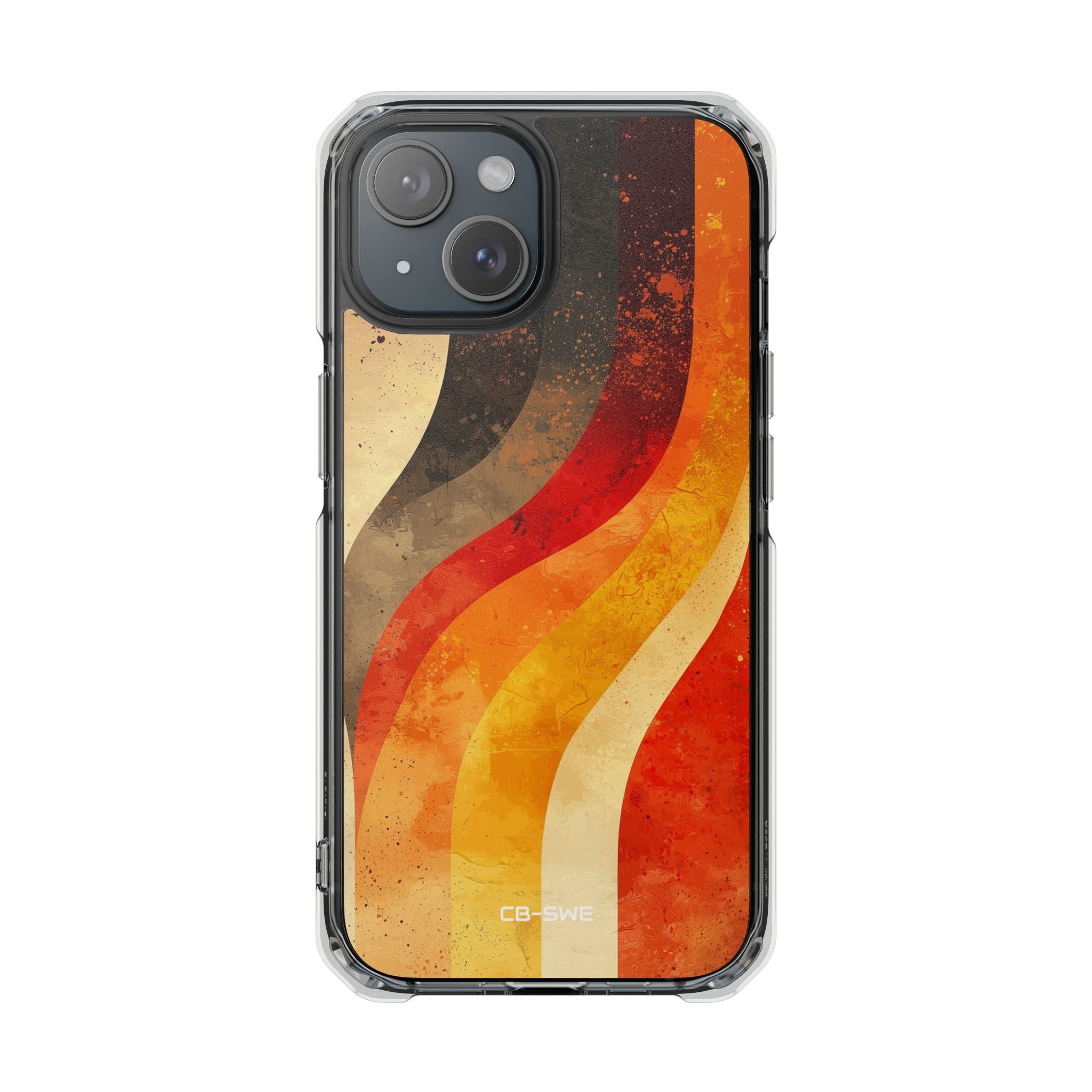 Warm Waves Dance iPhone Case - Impact
