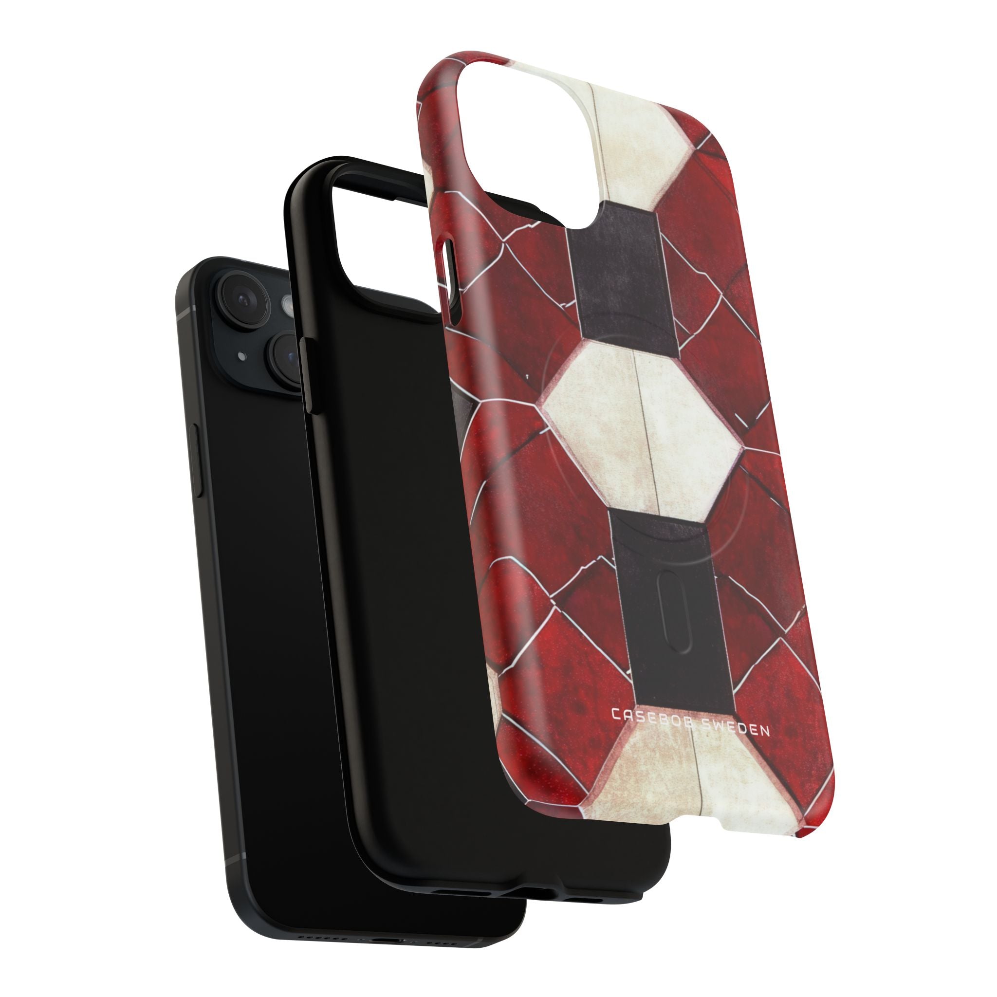 Gothic Hexagon Symmetry iPhone 15 | Tough+ Phone Case