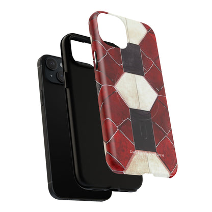 Gothic Hexagon Symmetry iPhone 15 | Tough+ Phone Case