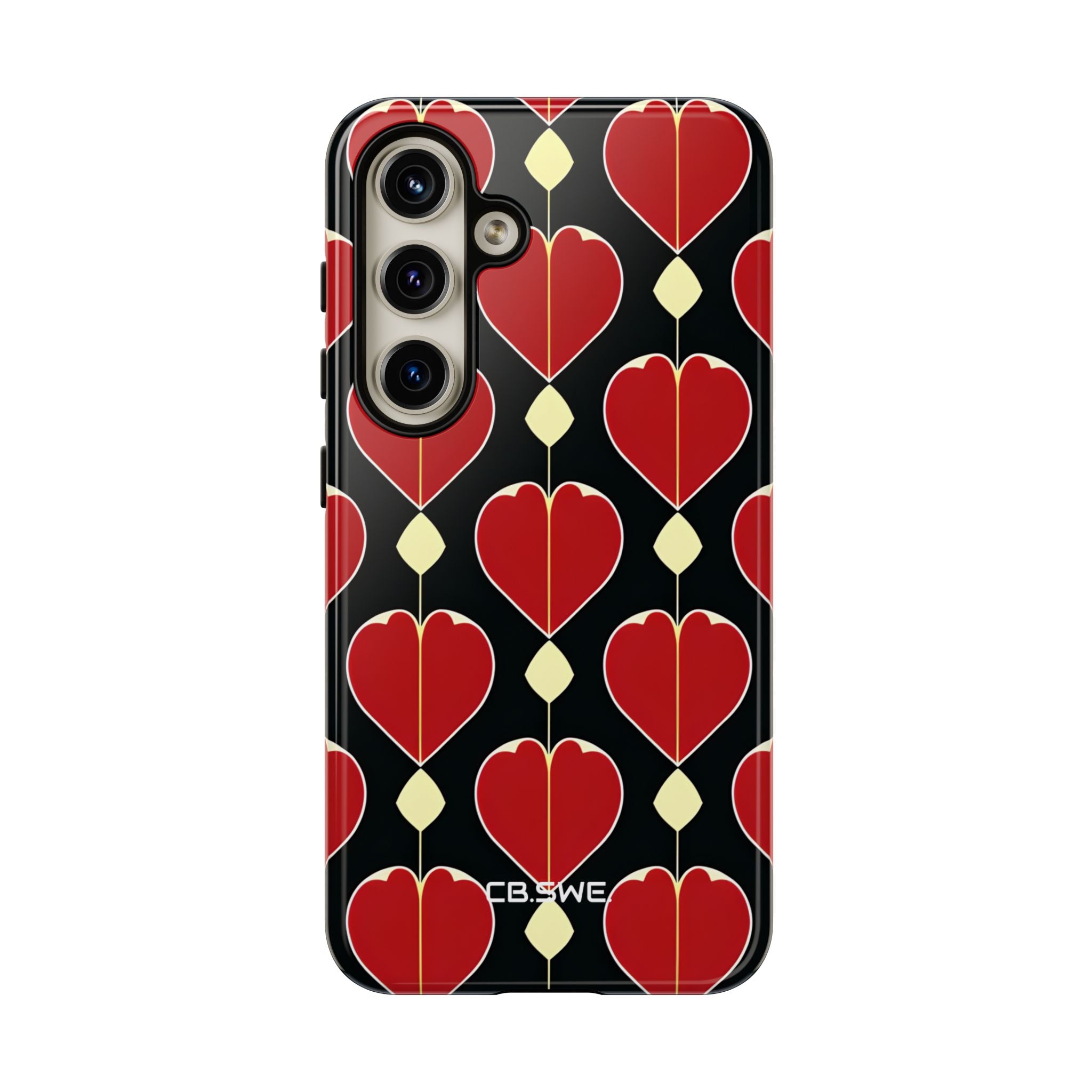 Symmetrical Heart Shape Seamless Colors Samsung S24 - Tough