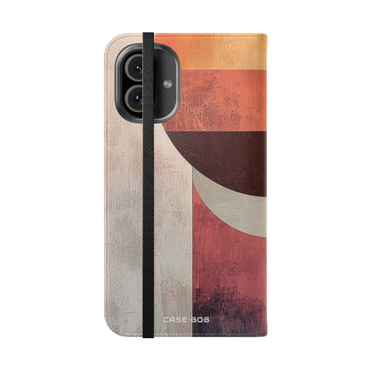 Bicolor Orb Gradient - iPhone 16 Plus Case - Wallet