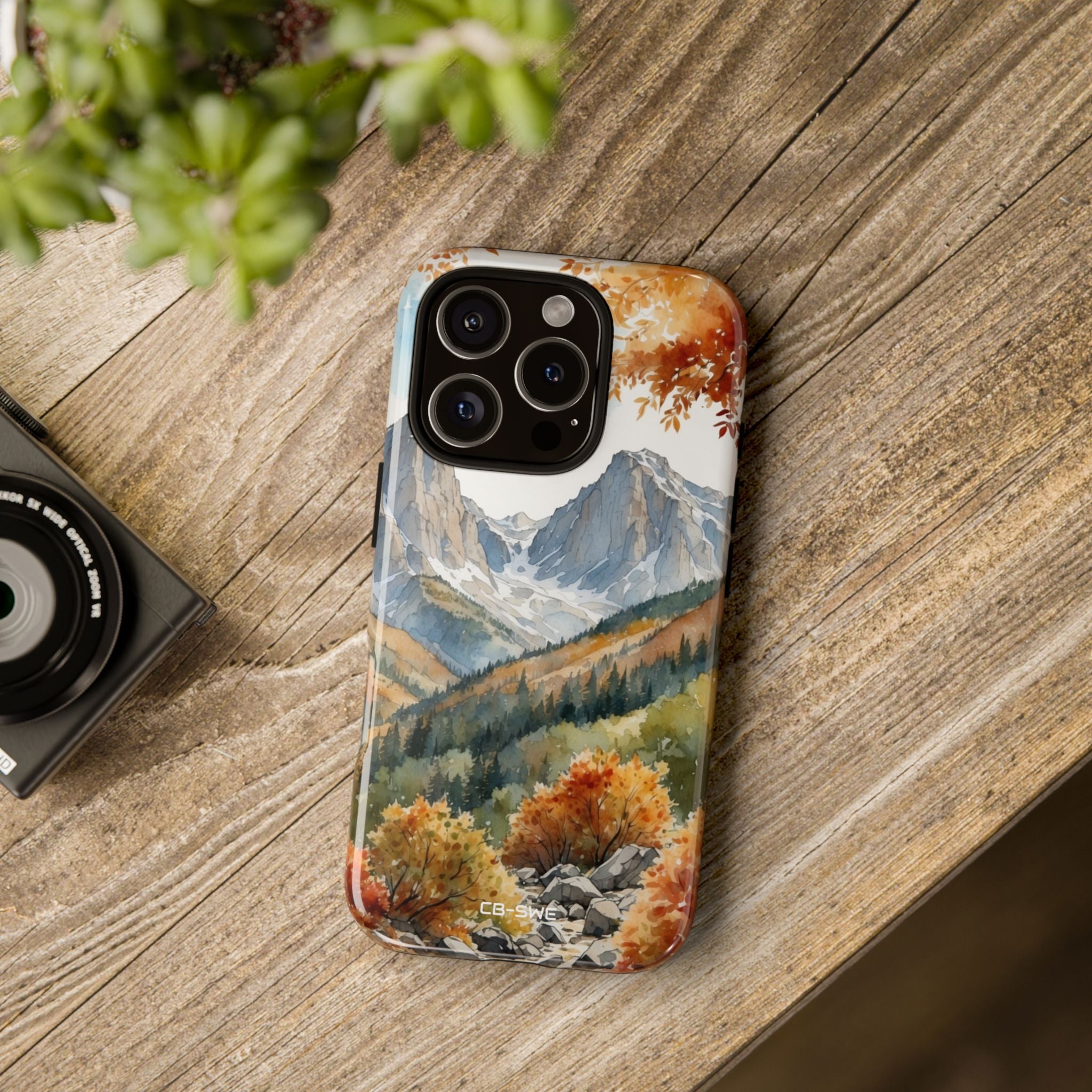Autumn Leaves Dance - iPhone Case