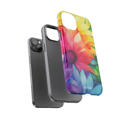Vibrant Floral Symphony - iPhone Case