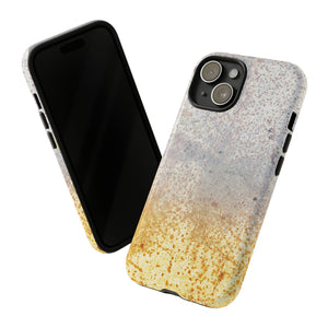 Gold Abstract - Protective Phone Case