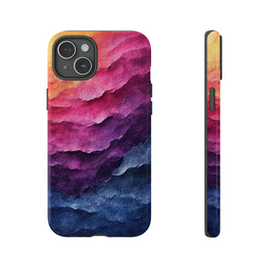 Pastel Wave Symphony - Protective Phone Case