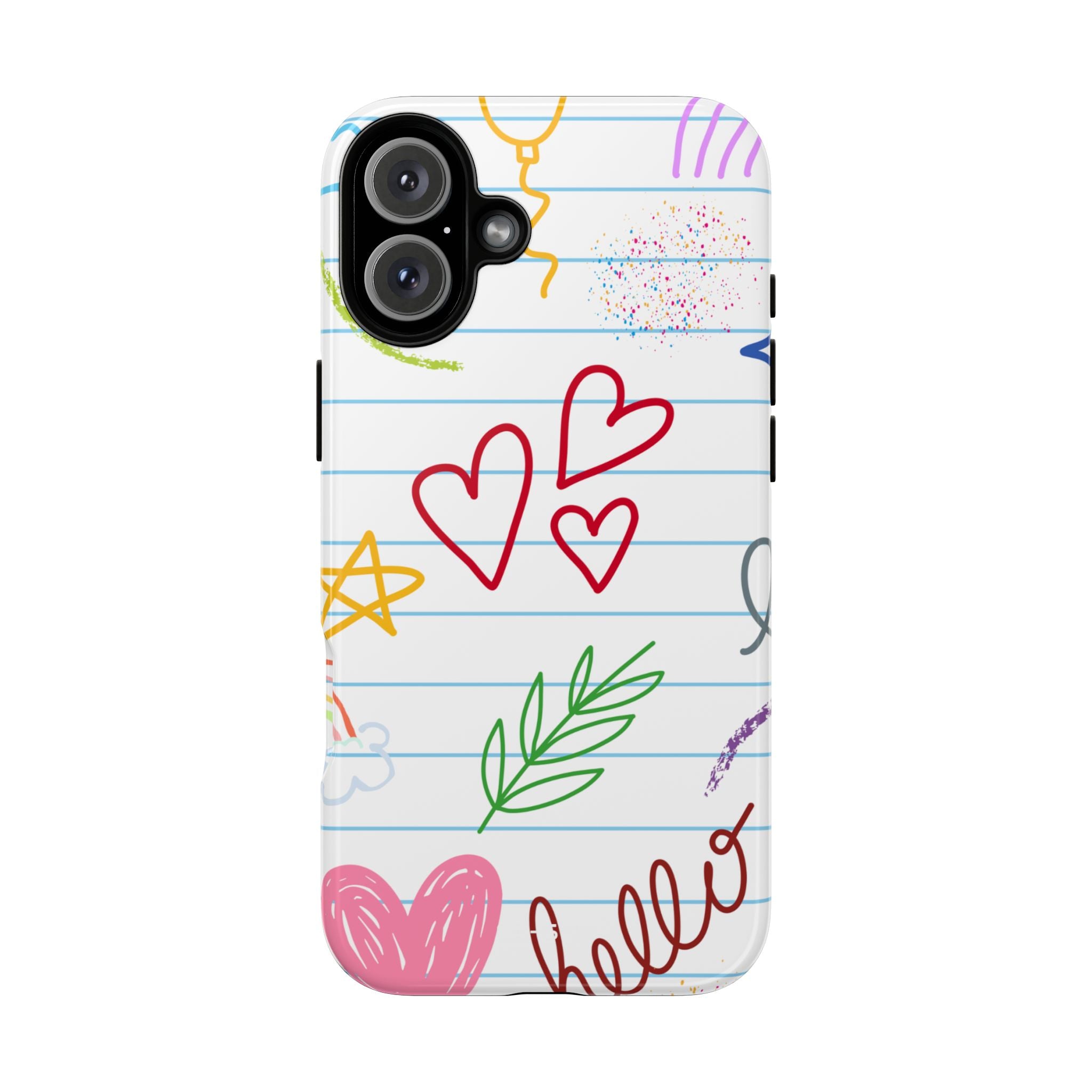Hearts Dance Happily - iPhone Case
