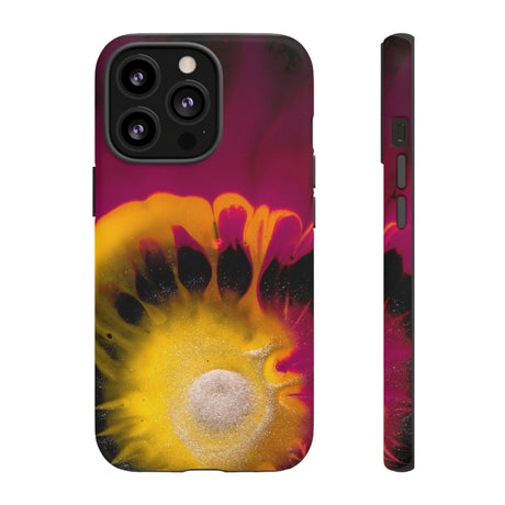 Deep Purple Ink Art iPhone Case (Protective) iPhone 13 Pro Matte Phone Case