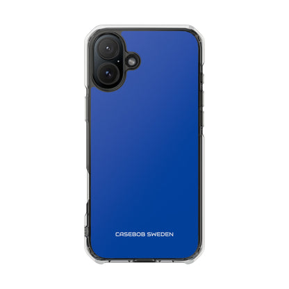 Cobalt Blue - Clear Impact iPhone 16 Phone Case